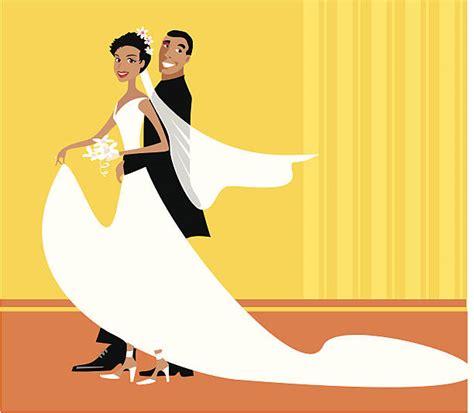 Royalty Free African American Wedding Clip Art Vector Images And Illustrations Istock