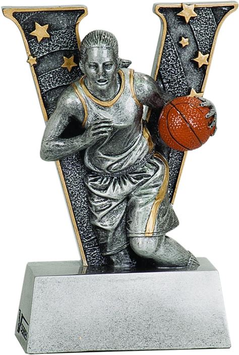 Shop And Personalize Basketball V Series Resin Trophy At Dell Awards