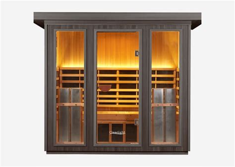 Outdoor Infrared Saunas For Home Clearlight Saunas