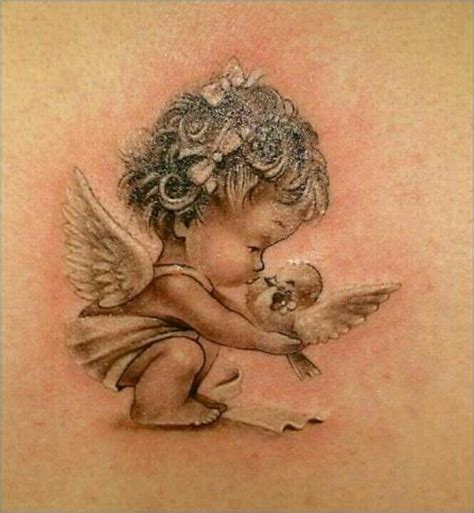 ♥♥♥ Tatoo Angel Angel Tattoo For Women Tattoos For Women Baby Engel