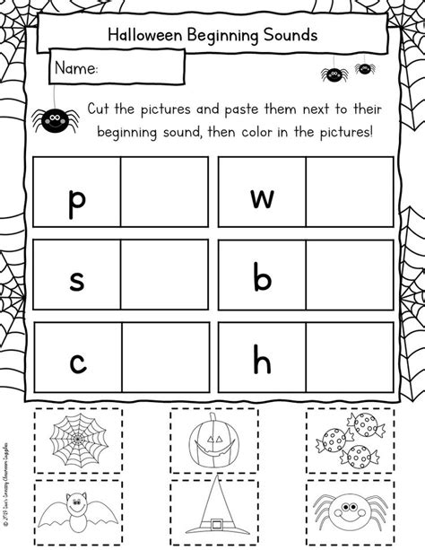 Halloween Literacy Centers Games And Activities Kindergarten Reading