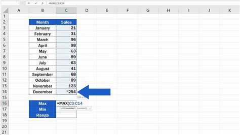 How To Calculate The Range In Excel