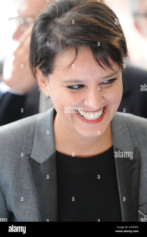French Minister Of Education Najat Valaud Belkacem Attends Opening Of