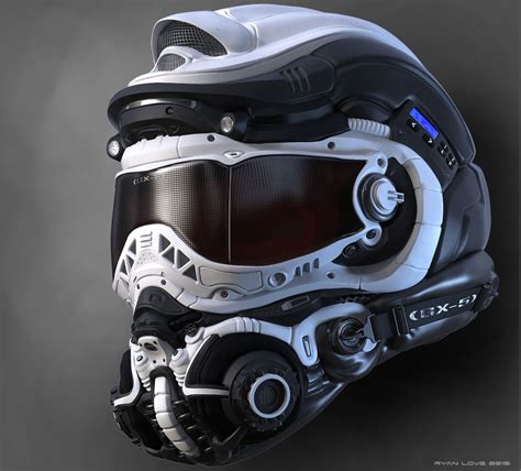 Cyberpunk Images Helmet Concept Futuristic Helmet Helmet