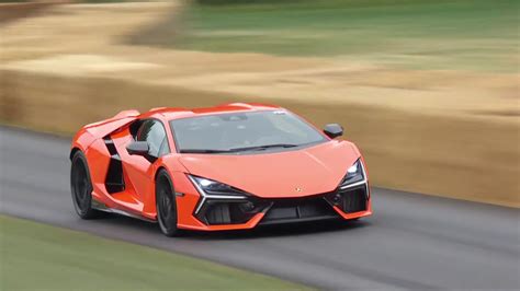 New Lamborghini Revuelto Phev Sure Looks Twitchy At The 2023 Goodwood