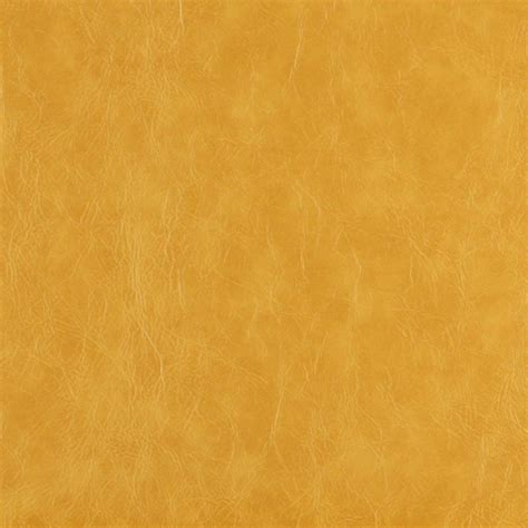 Gold Or Amber Yellow Distressed Leather Hide Look Soft Vinyl Upholstery