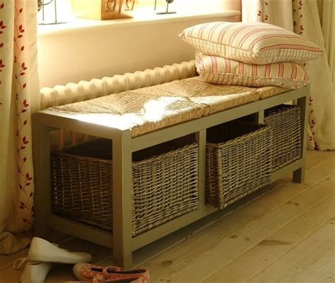 Elegant Storage Benches Made At Home Wooden Pallet Furniture