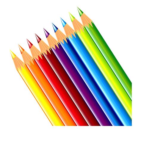 Colored Pencil Clip Art Pencil Png Download 800800 Free