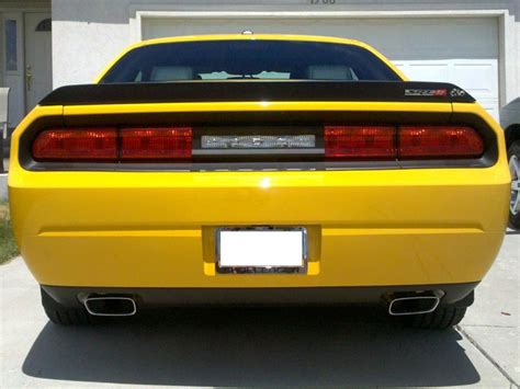 08 14 Dodge Challenger Taillight Blackout Decal Rocky Mountain Graphics