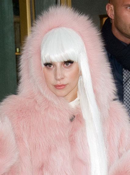 If Gagas Hair Was Blue Gaga Thoughts Gaga Daily