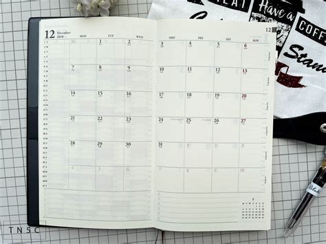 Planner Midori Professional Weekly Vertical Diary Slim A The