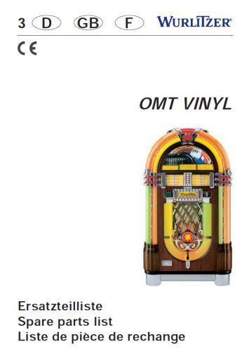 Omt Wurlitzer Vinyl Teileliste Webshop By Atw