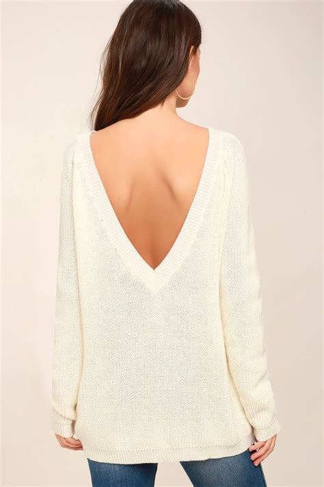 Pin By Maycee On Cute Pieces Backless Sweater Sweaters Fashion