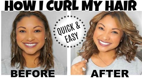 How To Curl Your Hair With Straightener Quick And Easy Short Hair