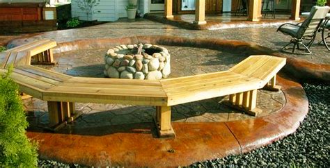There are pros and cons of each type. Wood Working Project: Fire Pit Bench DIY | Roy Home Design