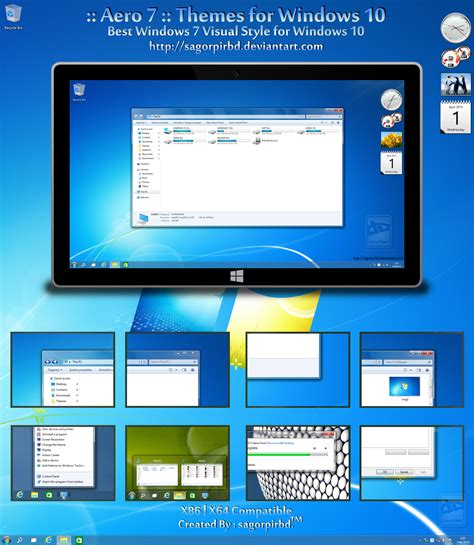Glow Aero Theme For Windows 10 Cleodesktop