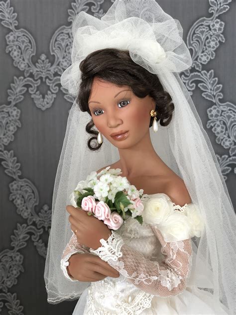 Eternal Love Titus Timescu Porcelain Doll 21” Ashton Drake Bride