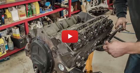 Incredible Time Lapse Chevy Small Block Rebuild Engaging Car News