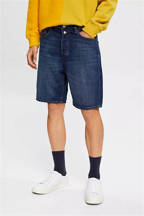 Shop The Latest In Mens Fashion Loose Fit Sustainable Denim Shorts