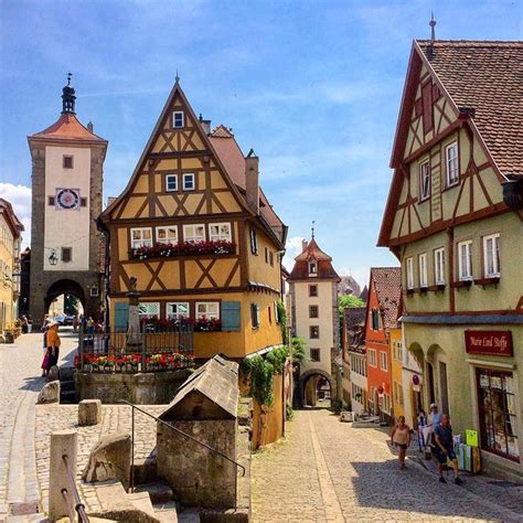 10 красивых старинных городов Германии - фото | Вояжист