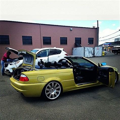Favorite this post jun 29 bmw oem e46 convertible storage top lid latch motor 325ci 330ci m3 $130 (mill valley) pic hide this posting restore restore this posting. Find used 2000 BMW 323Ci Convertible 57,000 miles m3 replica Phoenix yellow in Boston ...