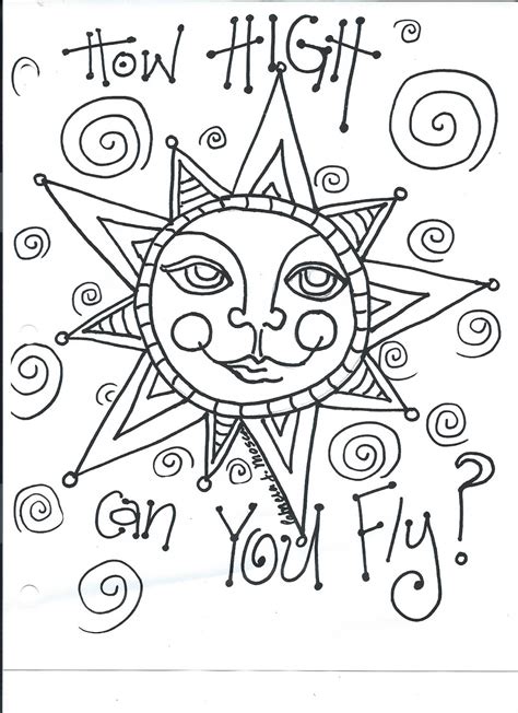 > hello sunshine coloring page. The Creative Playground: Good day Sunshine...coloring book ...