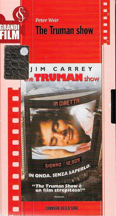 The Truman Show Vhs Carrey Jim Linney Laura Harris Ed Weir Peter Carrey Jim Linney