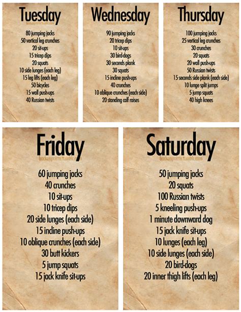 We did not find results for: weekly workouts | Daily workout plan, Daily home workout ...