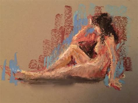 Connie Chadwell S Hackberry Street Studio Figure Study Original Oil