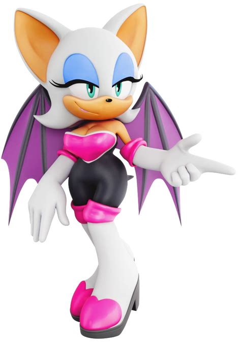 Rouge The Bat Sonic Adventure 2 Style By