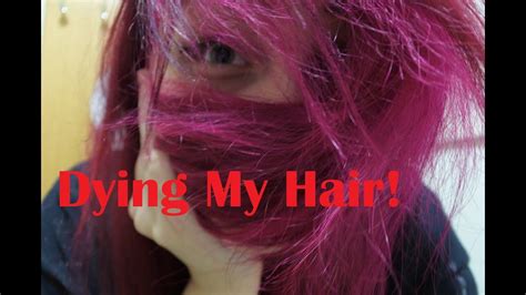 Dying My Hair Pink Youtube