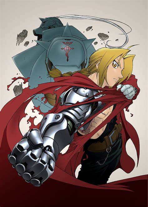 Elric Edward Elric Alphonse Full Metal Alchemist Anime Fondo De