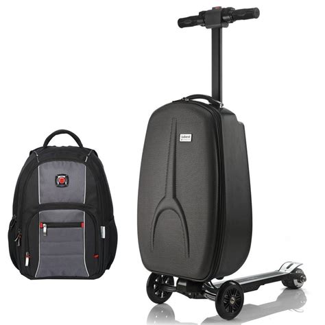Iubest Foldable Electric Scooter Suitcase 21 Inch 36l