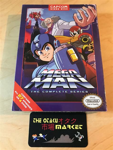 Mega Man The Complete Tv Series New Animation On Dvd Discotek Media Megaman 875707024020 Ebay