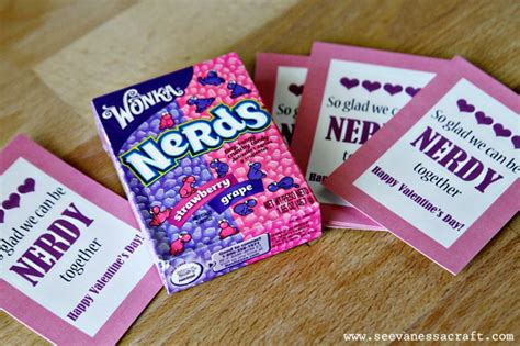 You color my world, valentine! (printable) nerds candy valentine | Valentines, Diy ...