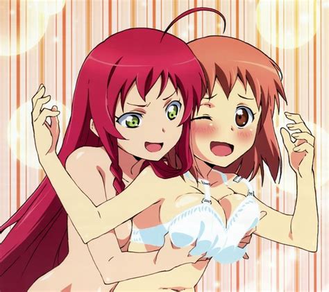 Sasaki Chiho And Yusa Emi Anime Hataraku Maou Sama Sama