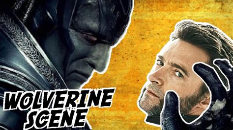X Men Apocalypse Wolverine Scene