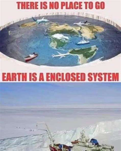 إذا كنت تقول القطب الجنوبي فاعلم بأن عقلك الباطني لا يزال يؤمن بكروية الارض وذلك من أثر
