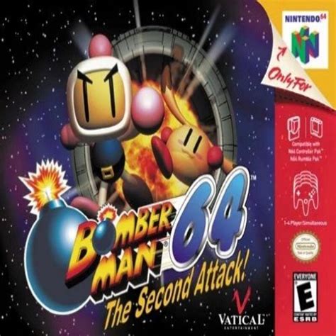 N64 Game Cartridges Bomberman 64 The Second Attack Us Version Game