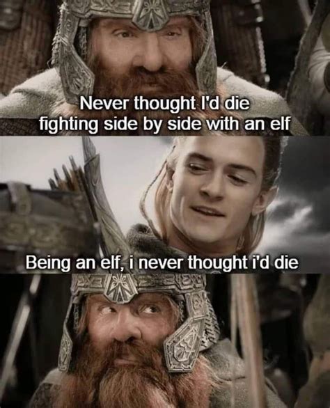 Elves Are Built Different Aye I Could Do That Know Your Meme