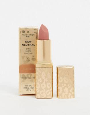 Revolution Pro New Neutrals Satin Matte Lipstick Asos