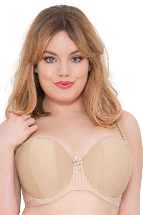 Curvy Kate Luxe Strapless Multiway Bra Biscotti By Curvy Kate