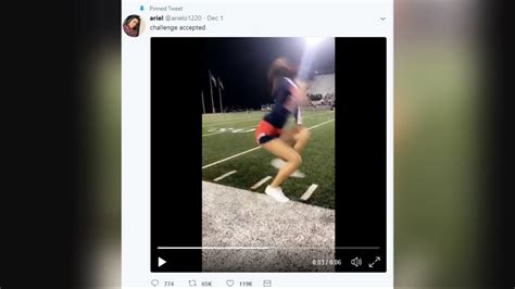 Viral Video Shows Texas Cheerleader Defy Gravity