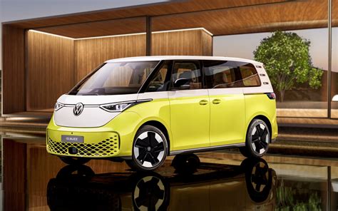 Volkswagen Id Buzz Elektrischer Bulli Für 2022 Vorgestellt