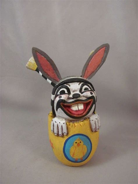 Hopi Easter Bunny Clown Kachina By John David Sr Native American