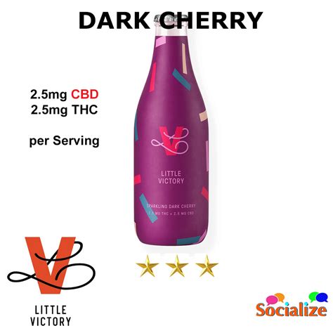 Sparkling Dark Cherry Little Victory