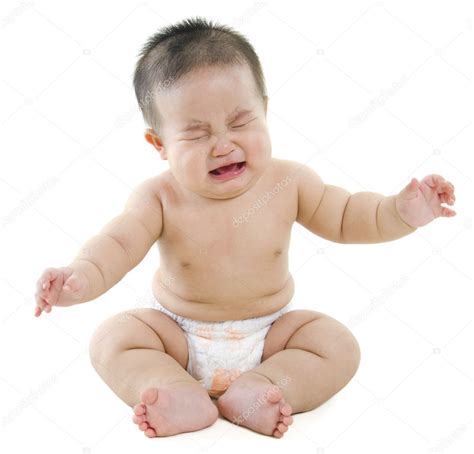 Crying Baby Boy — Stock Photo © Szefei 10088874