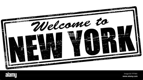 Welcome To New York Stock Vector Image And Art Alamy