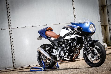 120 links average tensile strength of 8,650 lbs rated up to 750cc's (this chain is commonly used on 1000cc race bikes from the amatuer to professional level). Suzuki SV650 Cafe Racer Custom Kikishop | Suzuki cafe ...