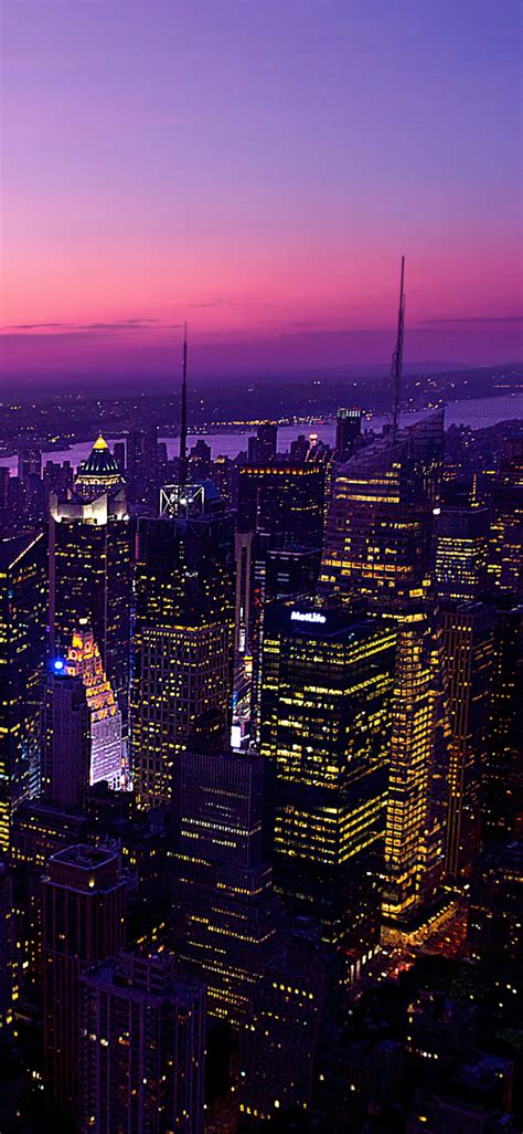 New York City Wallpaper 4k Aesthetic Twilight Evening